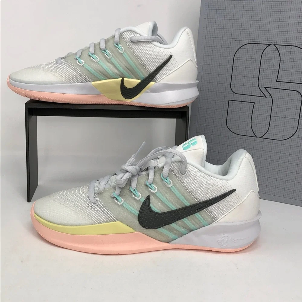 Nike Women’s Sabrina 3 Summit White Iron Grey HF2881-100 Basketball Shoes-Size 5